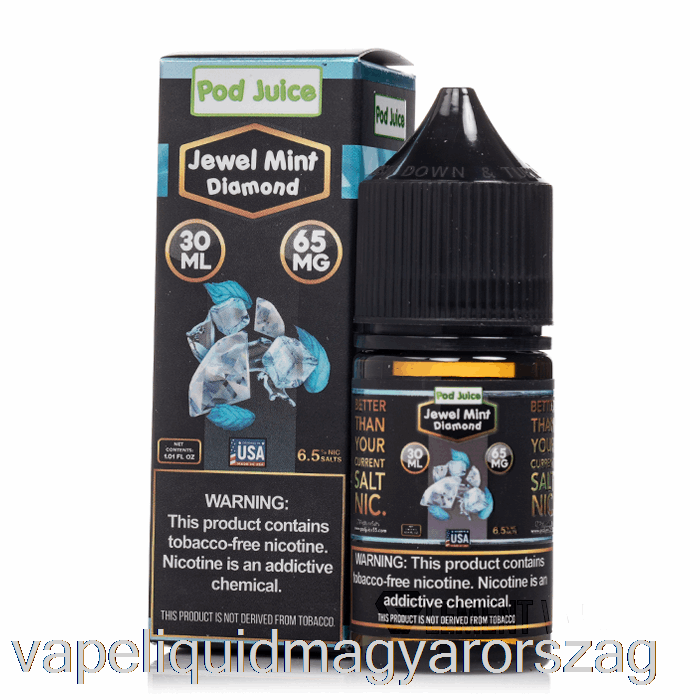 ékszer Menta Gyémánt - Merész Sorozat - Hüvelylé - 30 Ml 65 Mg-os Vape Toll